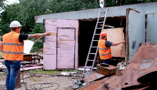 Демонтаж гаражей в Кумертау, цена от 1802 руб. – услуги под ключ от 2Землекопа-Кра